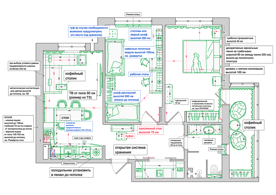 Планировка квартиры