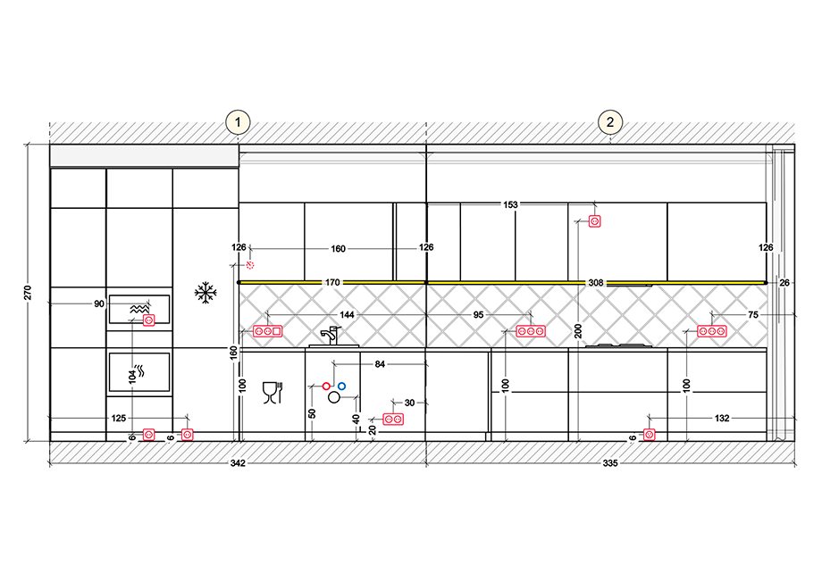 Развертки стен